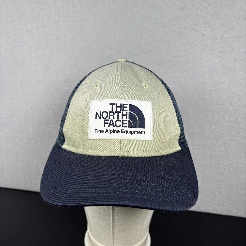 The North Face Mudder Trucker adjustable snapback hat‎ cap Unisex OSFM Navy Blue
